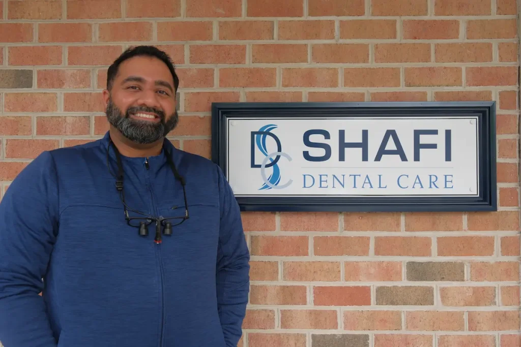 A photo of Dr Shafi at his practice in Easton, MD